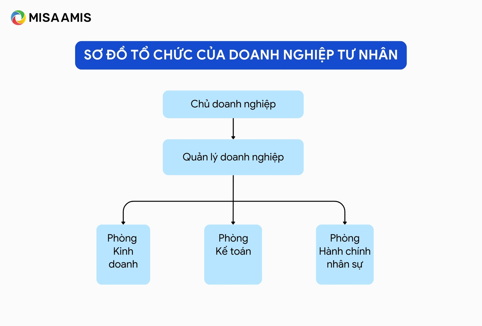 Sơ đồ tổ chức của doanh nghiệp tư nhân