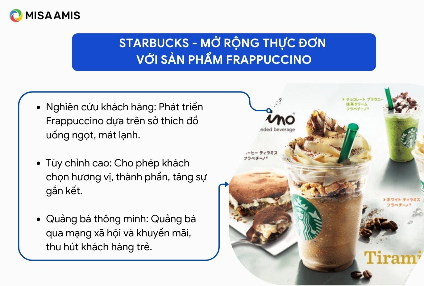 Chiếc lược phát triển sản phẩm starbucks