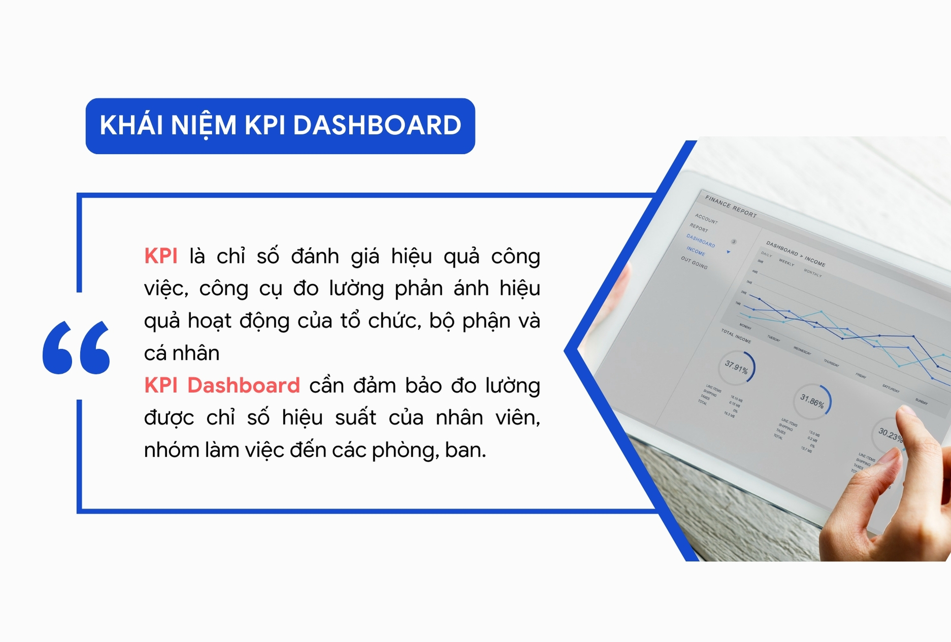 Khái niệm KPI Dashboard