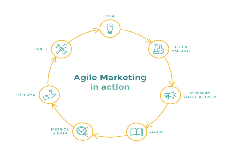 Có rất nhiều nguyên lí doanh nghiệp cần nắm rõ xoay quanh Marketing Agile