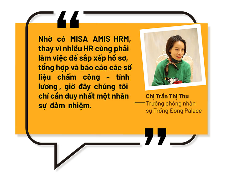 Những chia sẻ của chị Thu - Trưởng phòng nhân sự HRM
