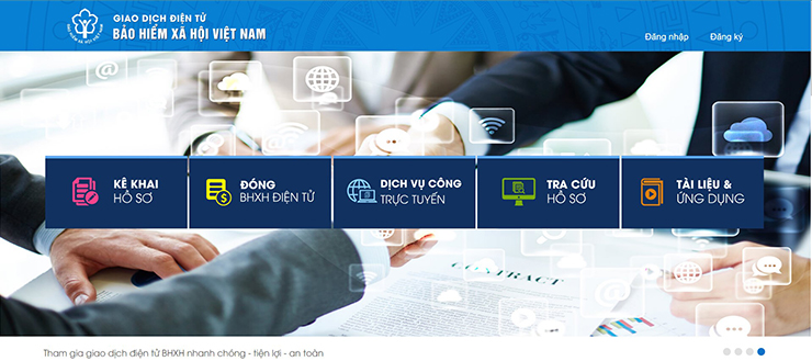 Doanh nghiệp có thể giao dịch qua trang Web cổng thông tin điện tử Việt Nam