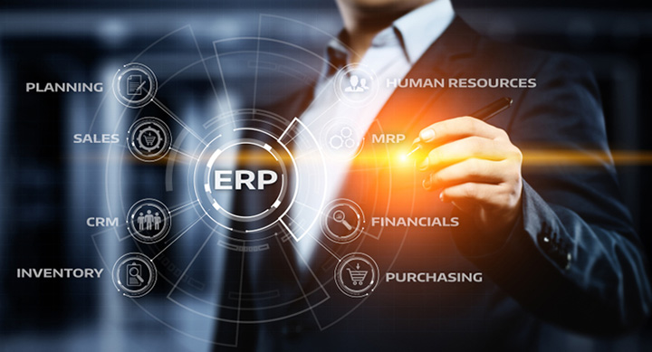 ứng dụng hệ thống ERP của thế giới di động