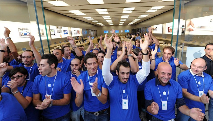 văn hóa làm việc nhóm tại Apple 