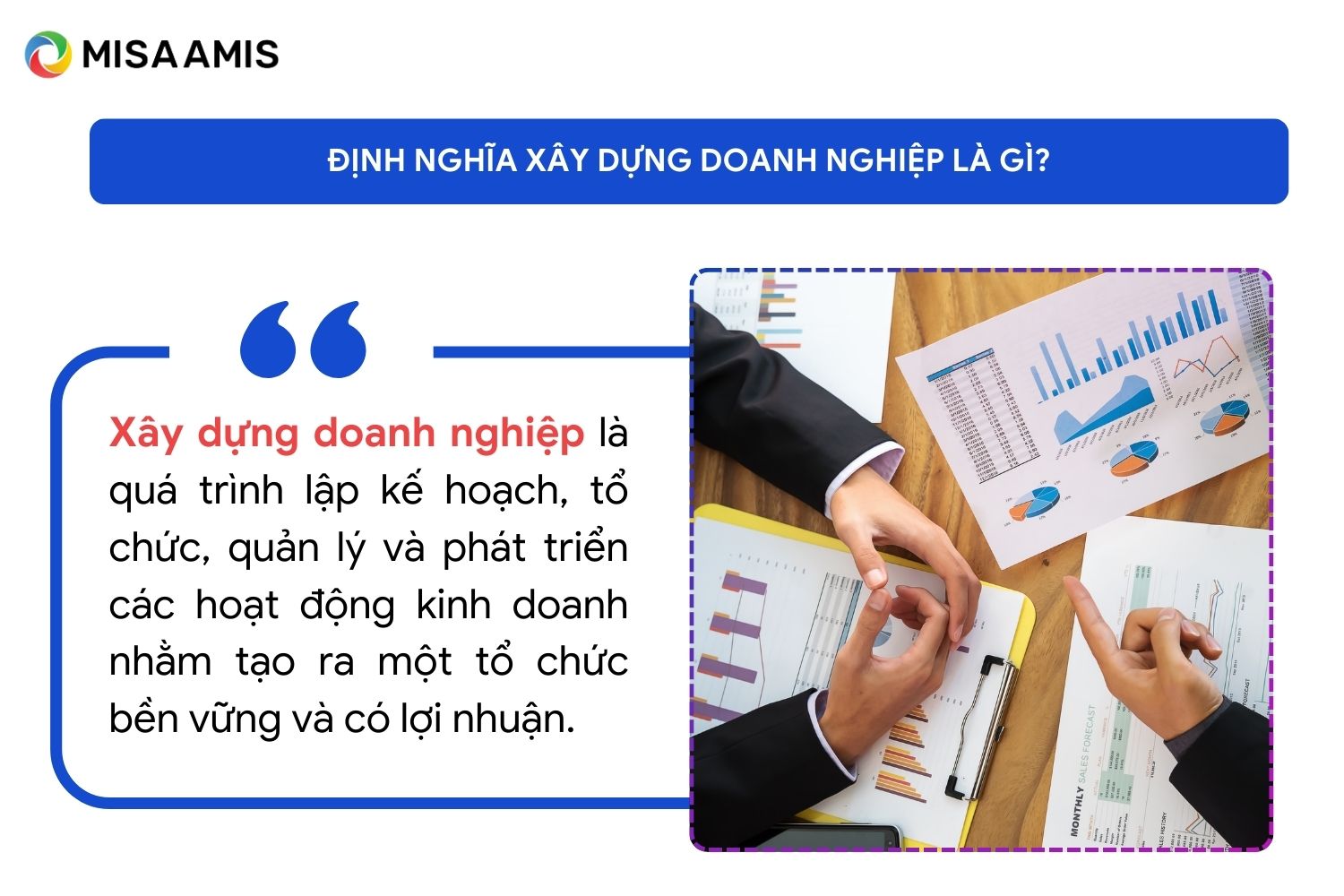 xây dựng doanh nghiệp là gì?