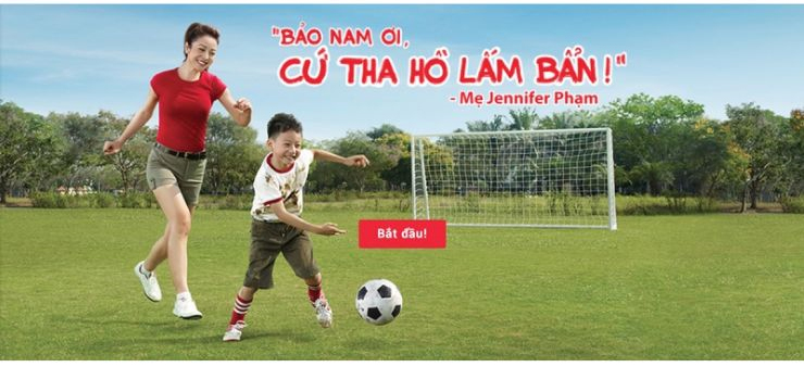 Quảng cáo của OMO tập trung vào “giá trị của sự lấm bẩn”. Nguồn: Brands Việt Nam