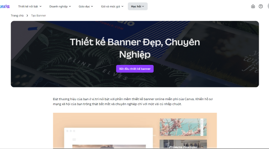 Thiết kế bằng Canva