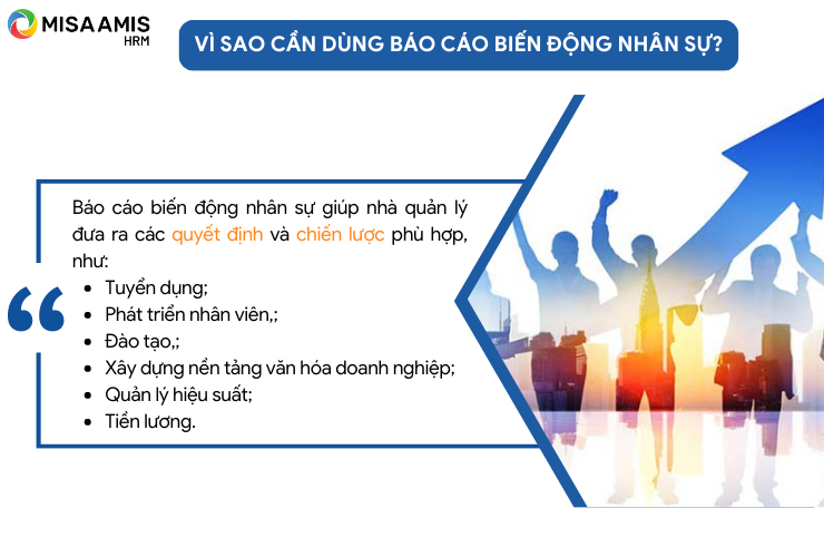 Việc theo dõi và đánh giá biến động nhân sự là vô cùng quan trọng