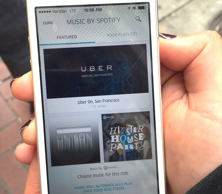 Chiến dịch hợp tác nâng cao giá trị thương hiệu giữa Uber và Spotify
