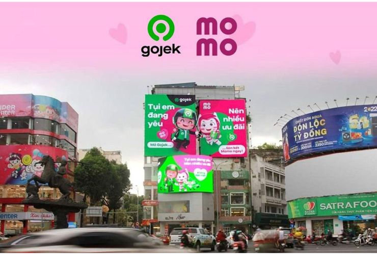 Gojek cho phép thanh toán bằng Ví Momo (Nguồn: Internet)