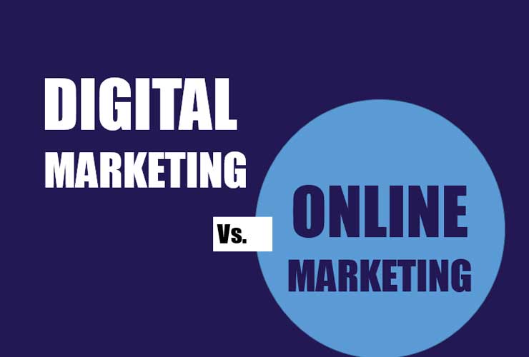 Tùy thuộc vào mục đích mà doanh nghiệp sẽ sử dụng Digital Marketing hay online Marketing 