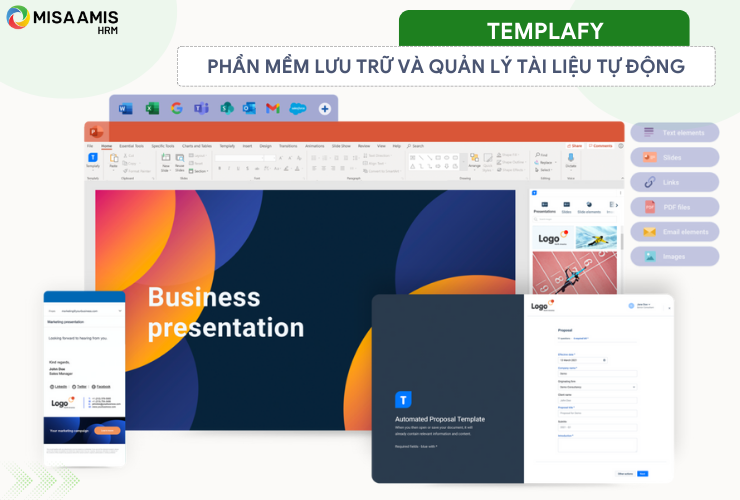 Templafy – Phần mềm lưu trữ và quản lý tài liệu tự động