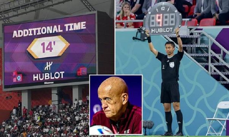 Hublot tại Vòng chung kết World Cup 2022 (Ảnh : dantri.com.vn)