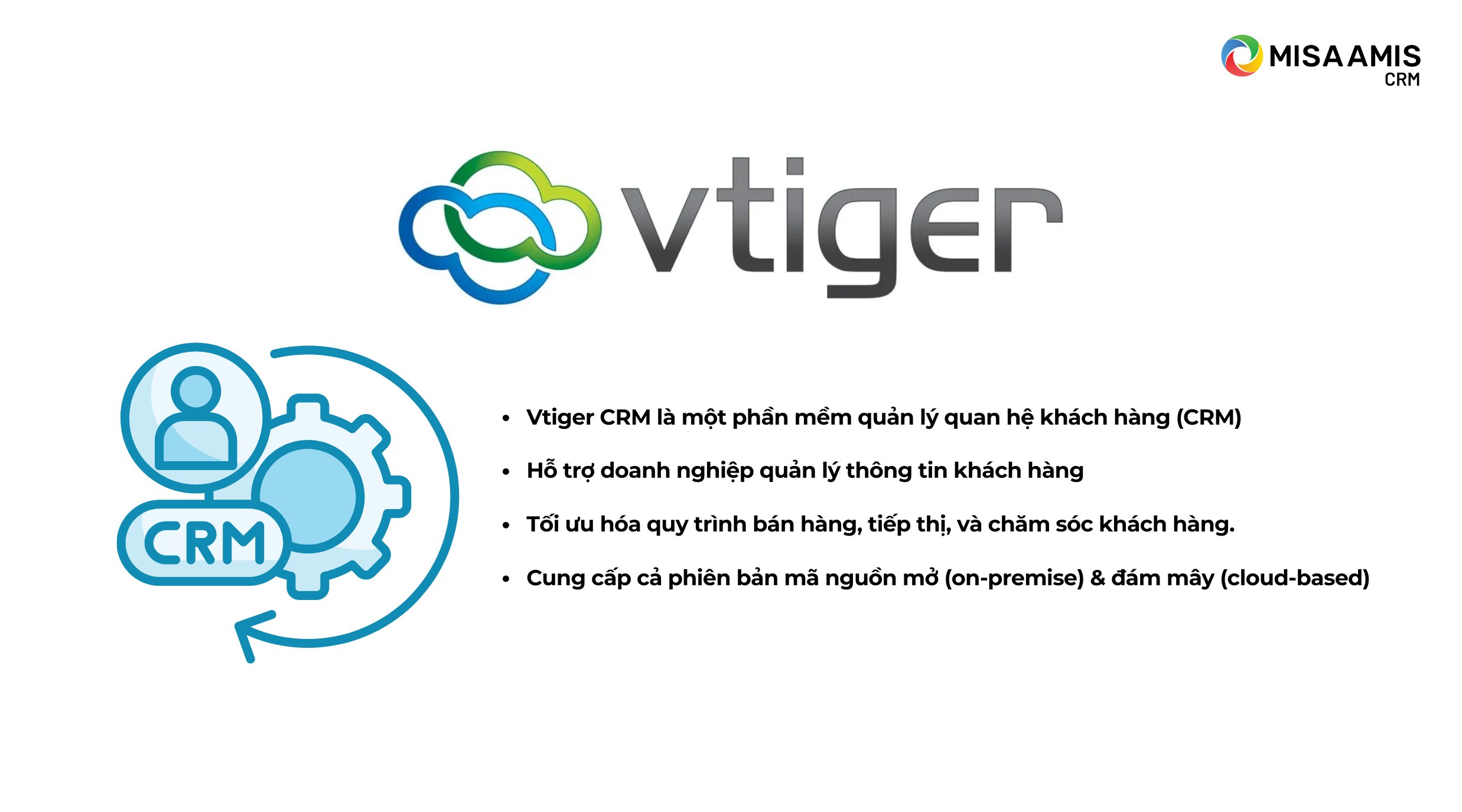 Phần mềm Vtiger CRM là gì?