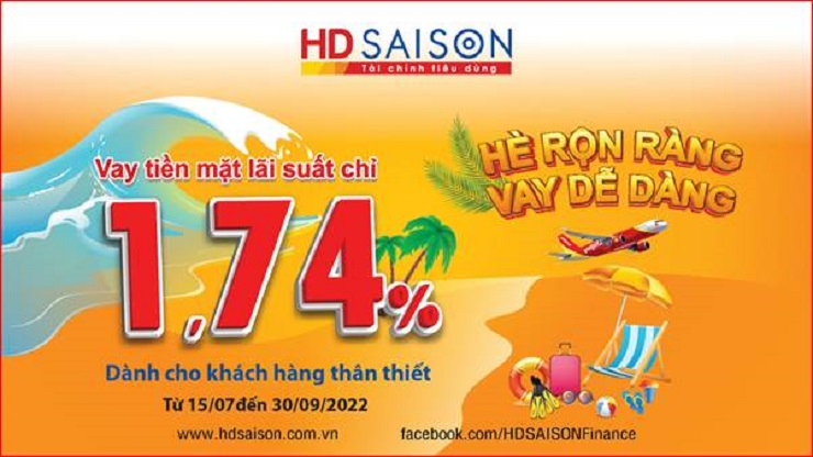 HDSaison có các gói vay ưu đãi cho khách hàng có lịch sử thanh toán đầy đủ, đúng hạn (Ảnh: hdsaison.com.vn)