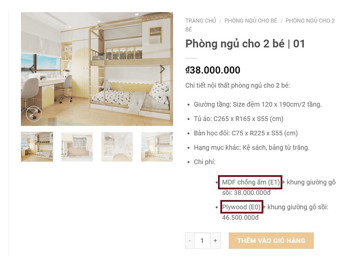 Thương hiệu MINO Concept bán lẻ nội thất phòng ngủ 