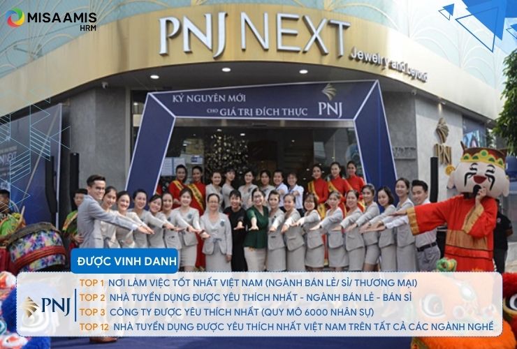 PNJ - Thương hiệu trang sức nổi tiếng tại Việt Nam