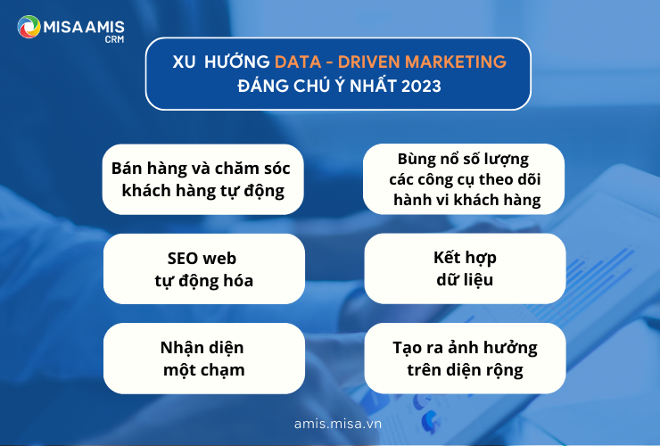 Những xu hướng data driven marketing đáng chú ý nhất 2023