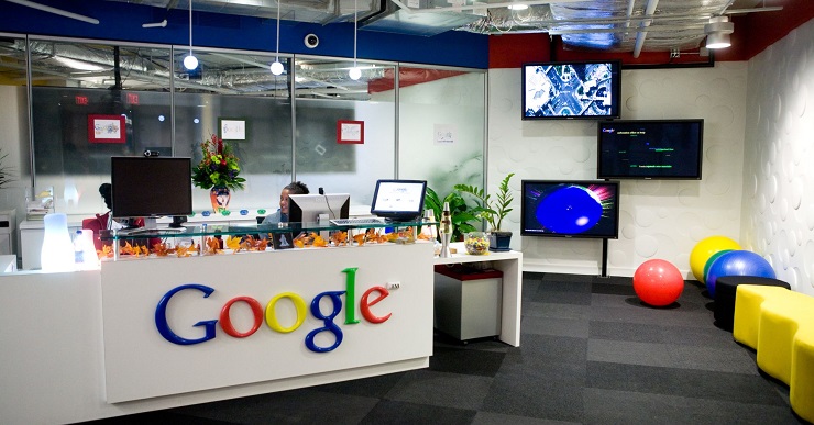Không gian làm việc của Google cởi mở và sáng tạo