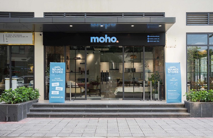 Cửa hàng trải nghiệm nội thất MOHO cho phép khách hàng trải nghiệm thực tế sản phẩm - Nguồn: Internet