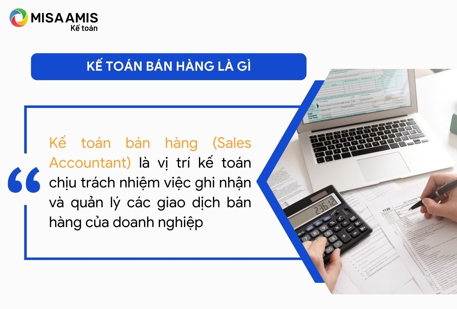 Kế toán bán hàng là gì?