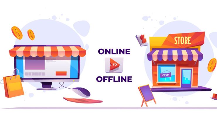 Mô hình O2O - Online to Offline, Sự kết hợp giữa mô hình online (cửa hàng trực tuyến) với mô hình offline (cửa hàng thực tế)