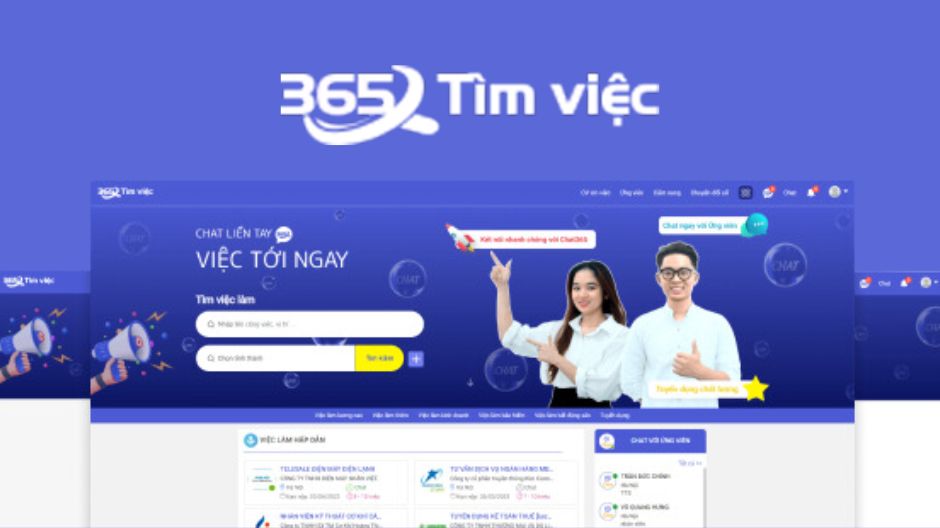 tìm hiểu trang tuyển dụng tìm việc 365