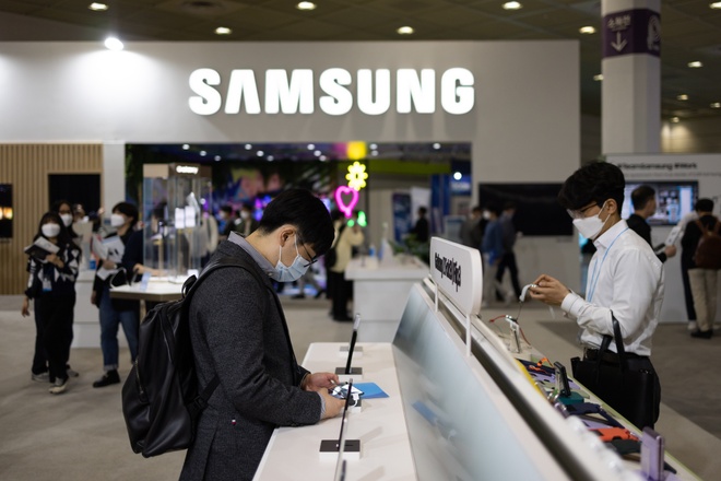 Samsung tổ chức kênh bán hàng rộng khắp cả nước thông qua kênh phân phối cấp 1