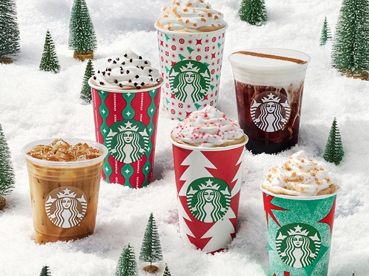 Starbucks thường xuyên cho ra mắt các dòng sản phẩm mới theo mùa