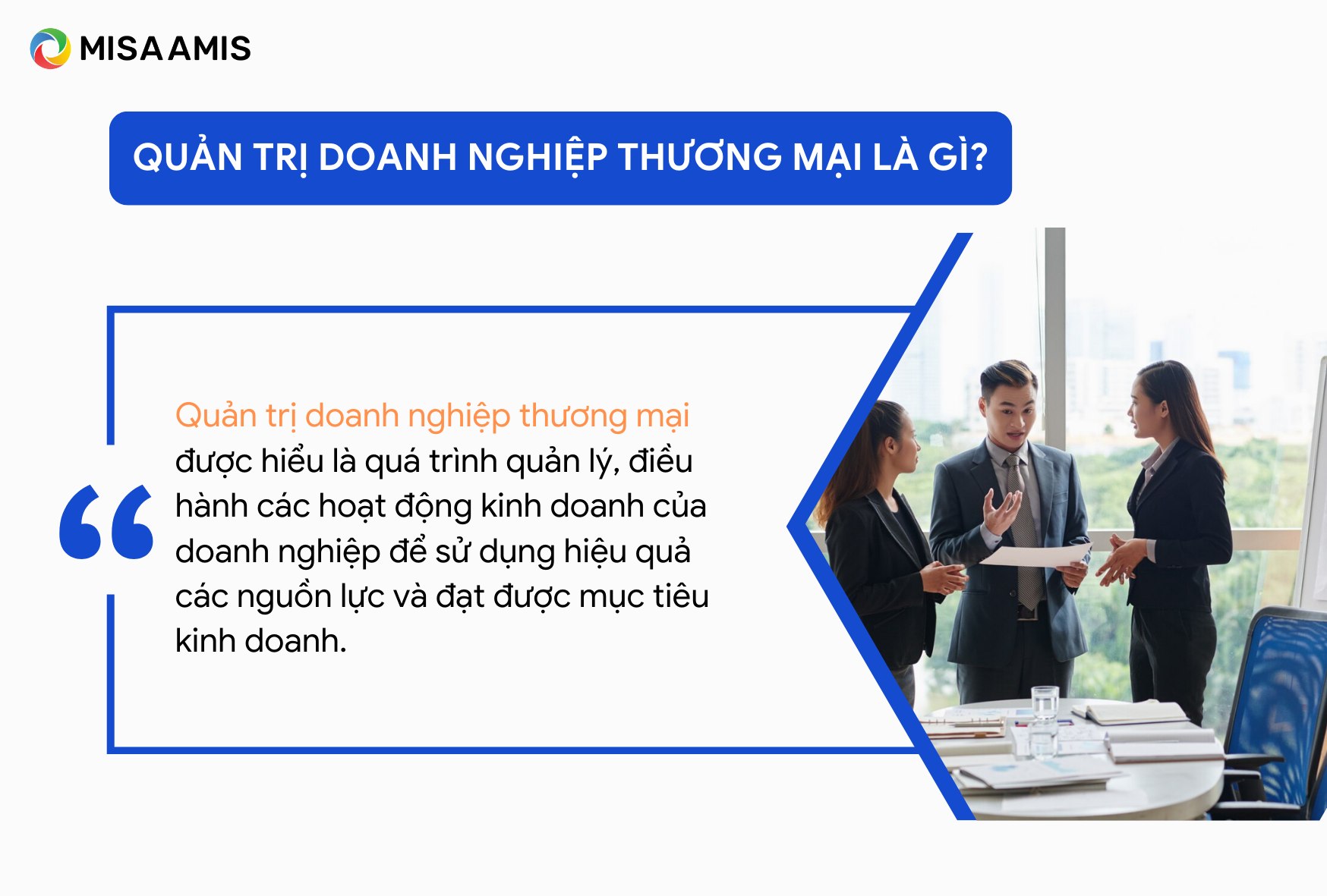 quản trị doanh nghiệp thương mại là gì?