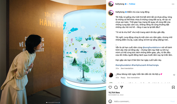 Helly Tống - CEO của thương hiệu Yên Concept là một trong những doanh nhân - nhà sáng tạo nội dung nhận được sự yêu thích hàng đầu trên mạng xã hội Instagram (Nguồn: Instagram @hellytong) 