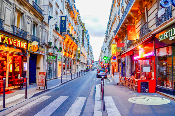Các con phố mua bán (Shopping Street) tại Paris (Nguồn ảnh: Internet/ Rue de Sèvres tại Paris)