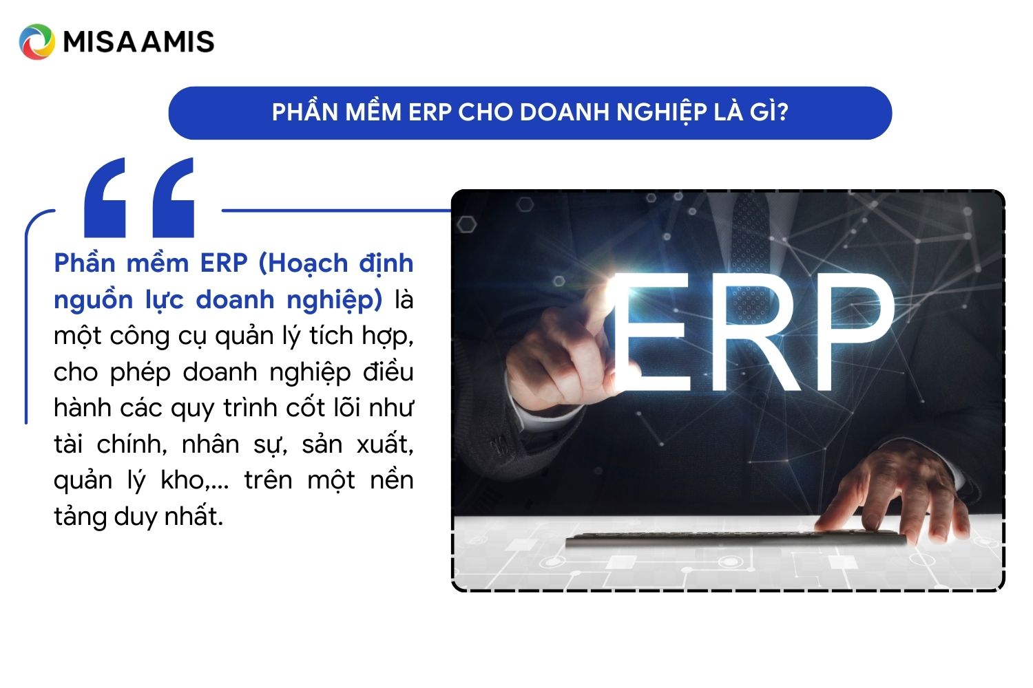 Phần mềm ERP là gì?