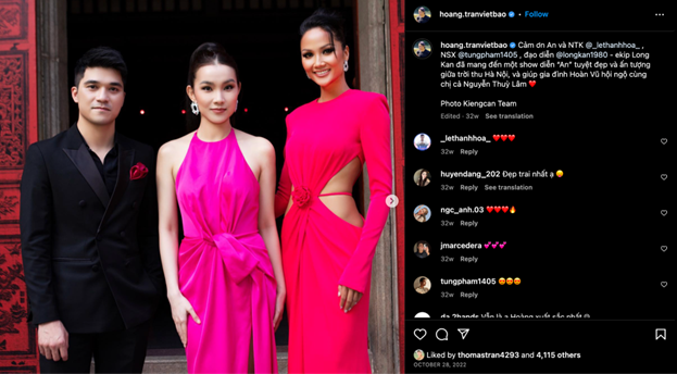 Trần Việt Bảo Hoàng - CEO của UniMedia - Đơn vị trước đây nằm bản quyền chương trình Hoa Hậu Hoàn vũ Việt Nam - một trong những CEO nhận được sự quan tâm trên nền tảng Instagram (Nguồn: Instagram @hoang.tranvietbao)  