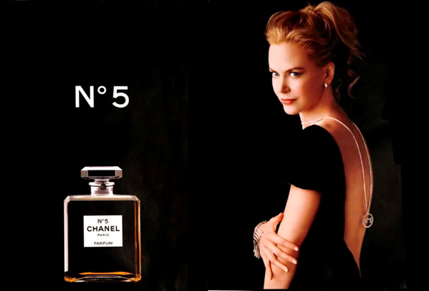 Chanel No5 - Sản phẩm luôn gắn liền với những nghệ sĩ có tầm ảnh hưởng trên toàn cầu. Trong đó, Nicole Kidman - một trong những nàng thơ nổi tiếng nhất của Chanel No5 (Nguồn ảnh: Internet)