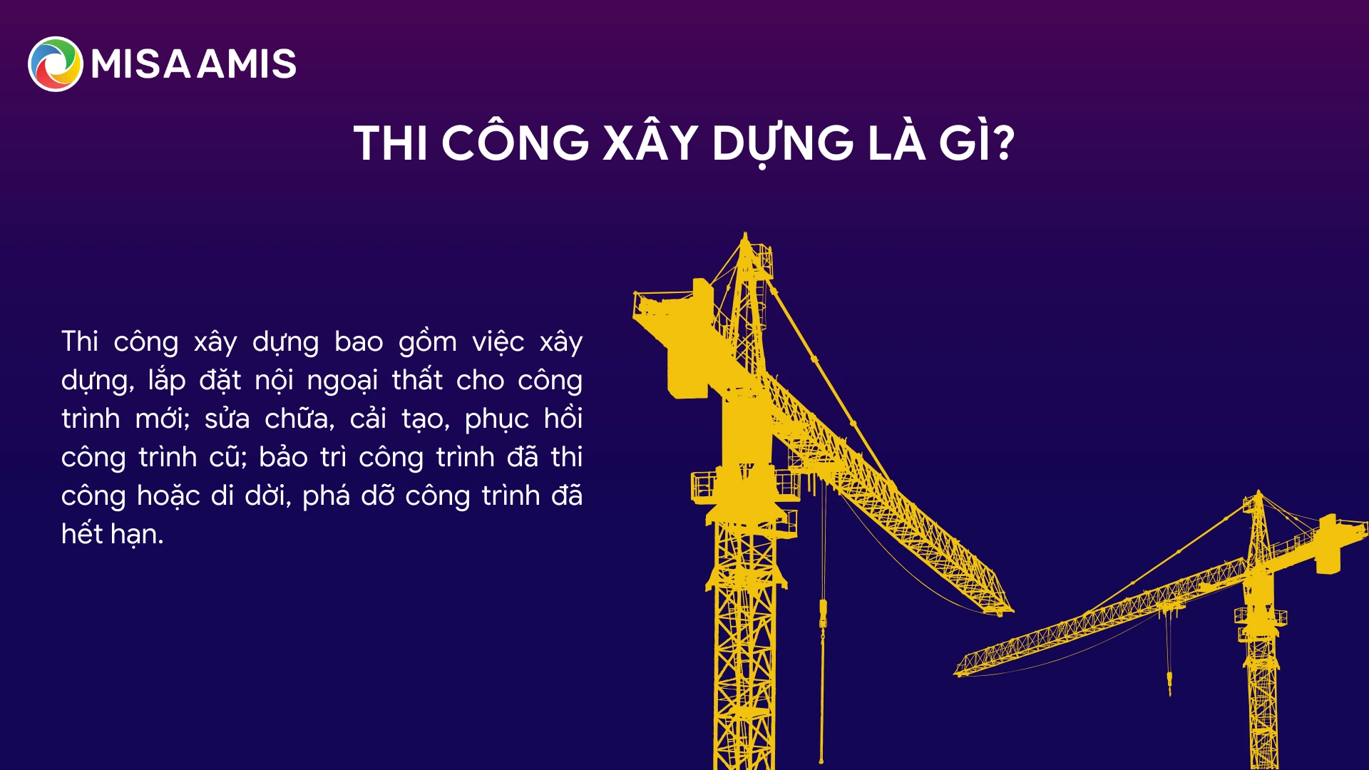 Thi công xây dựng là gì?