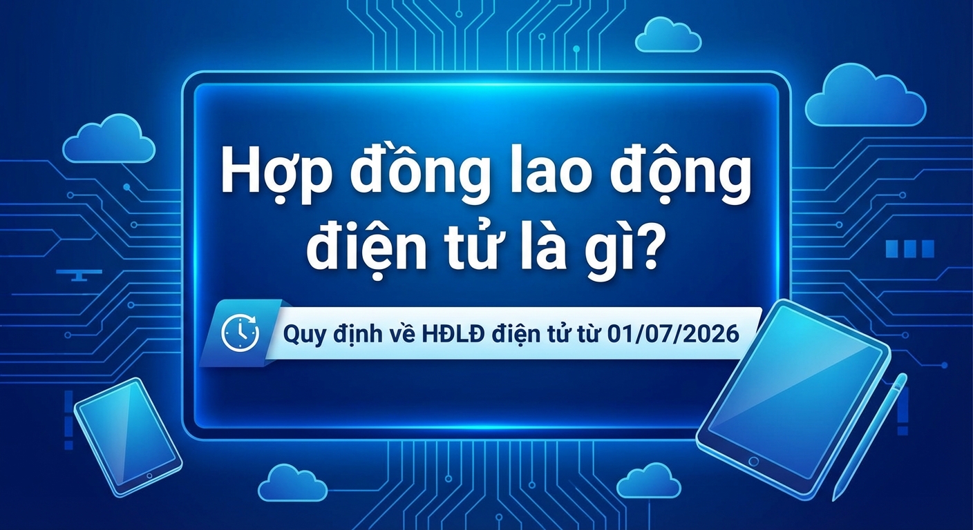 hợp đồng lao động điện tử