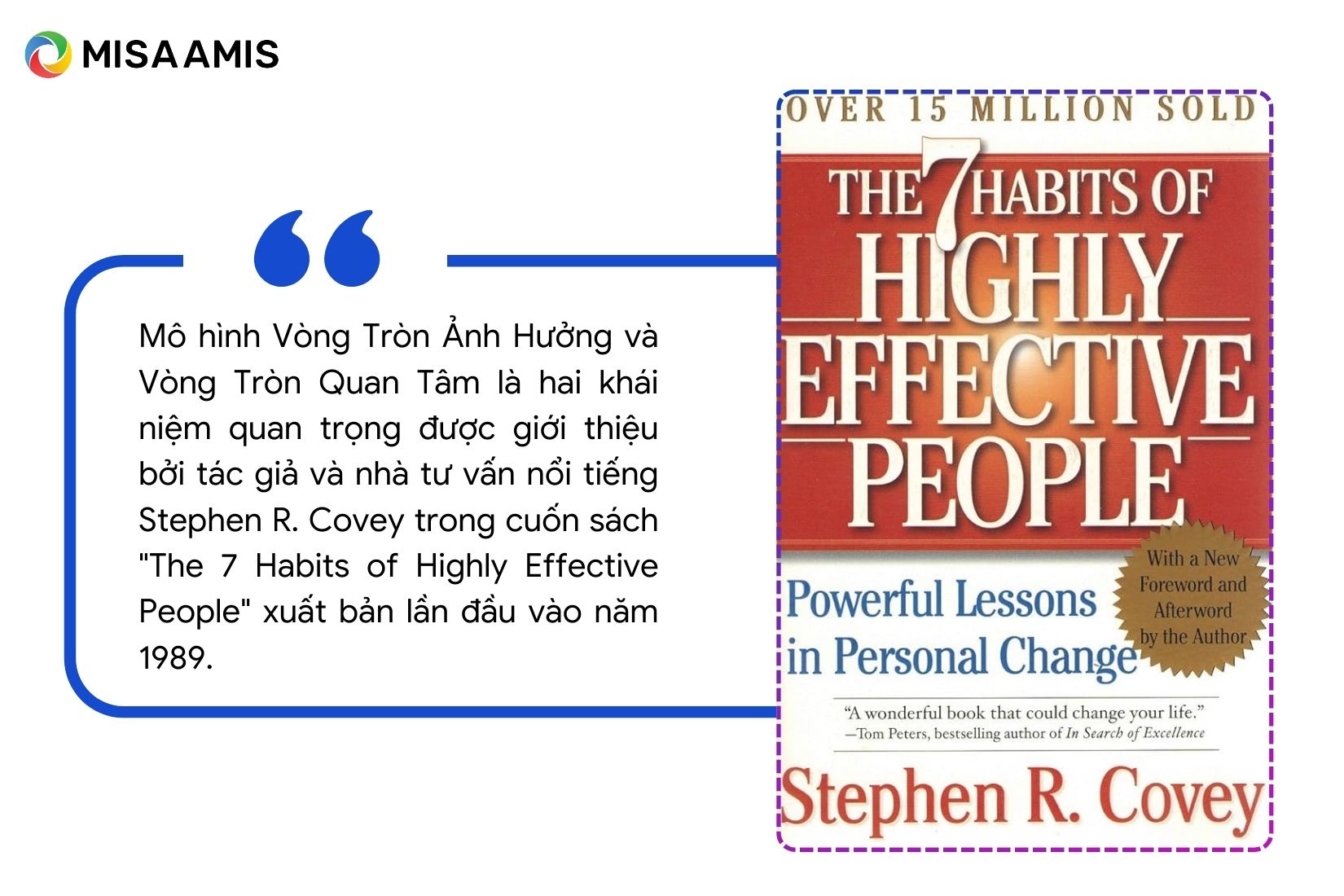 sách 7 Thói Quen Của Người Thành Đạt" (The 7 Habits of Highly Effective People) của tác giả Stephen R. Covey