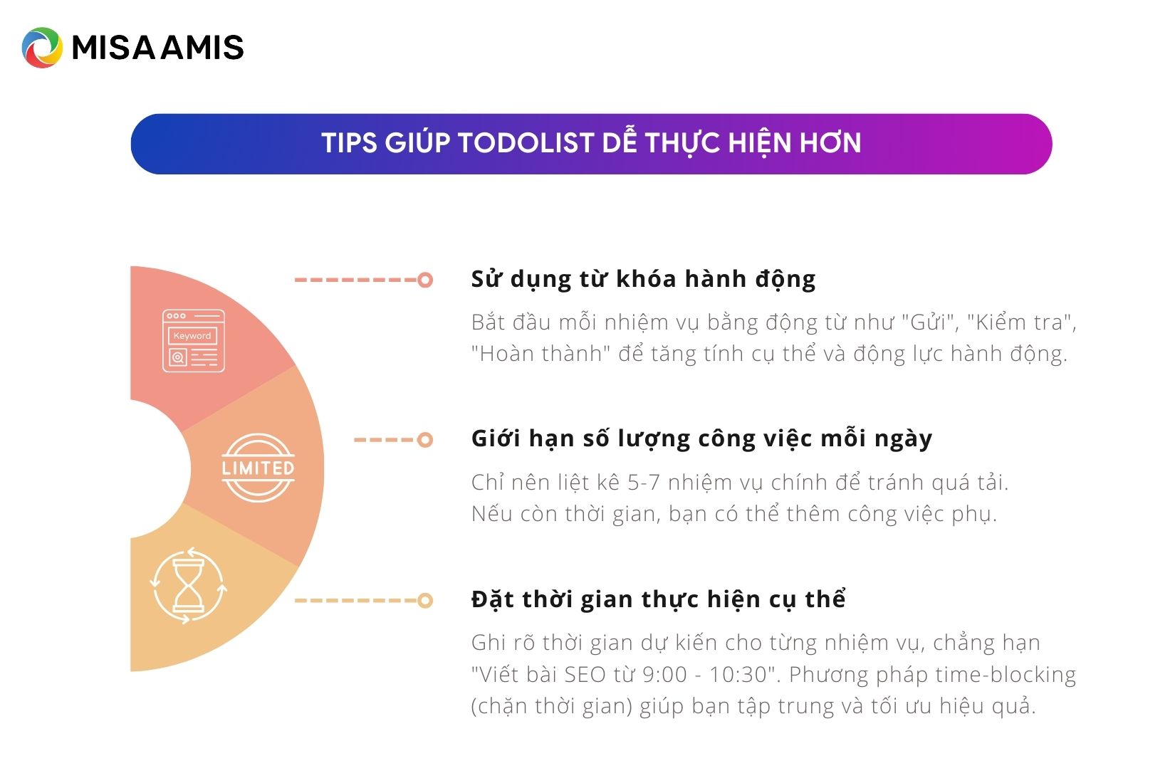 tips để giúp todolist dễ thực hiện hơn