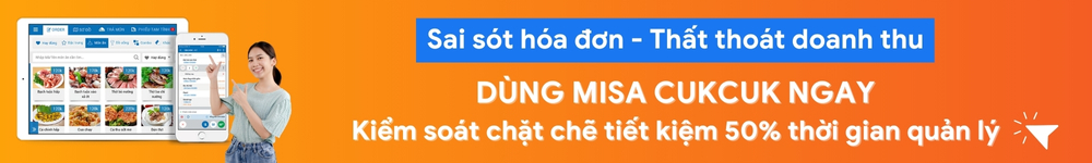 Dùng thử MISA CukCuk