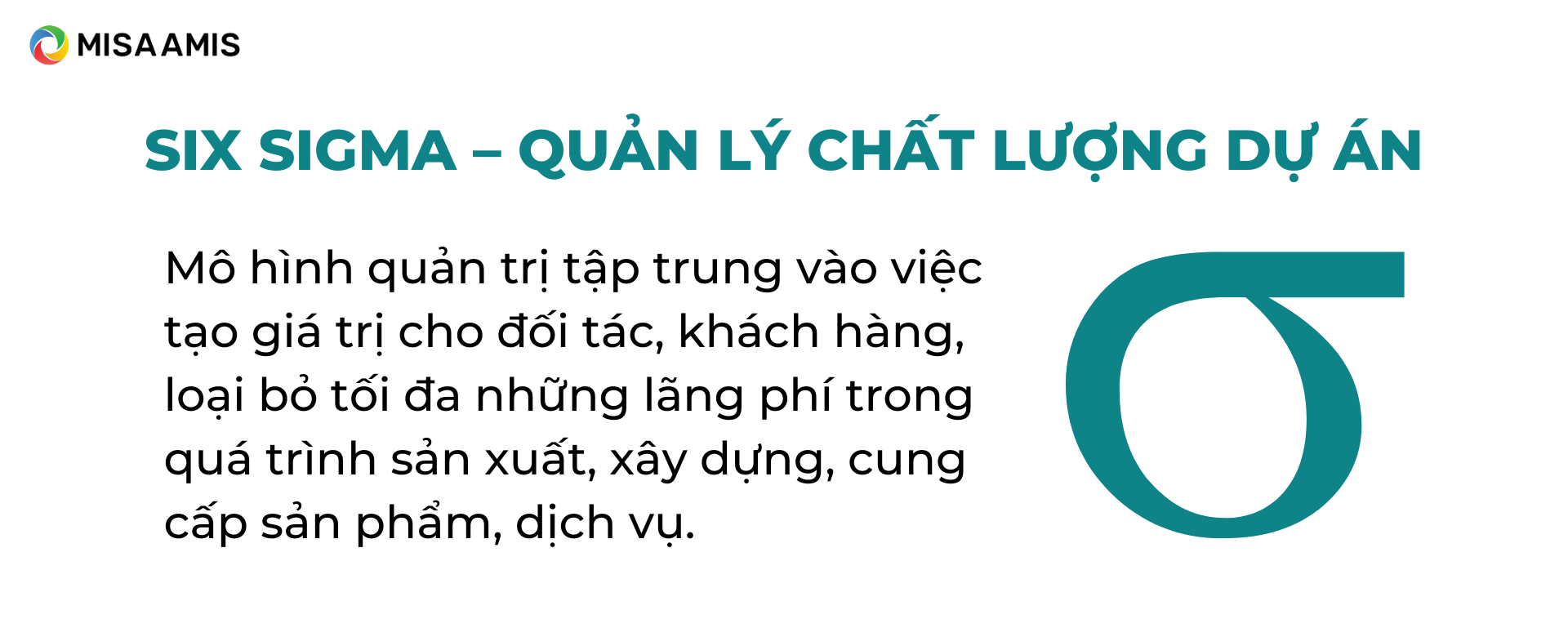 Six Sigma quản lý chất lượng dự án