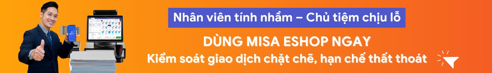 Dùng thử MISA eShop cho tiệm photo