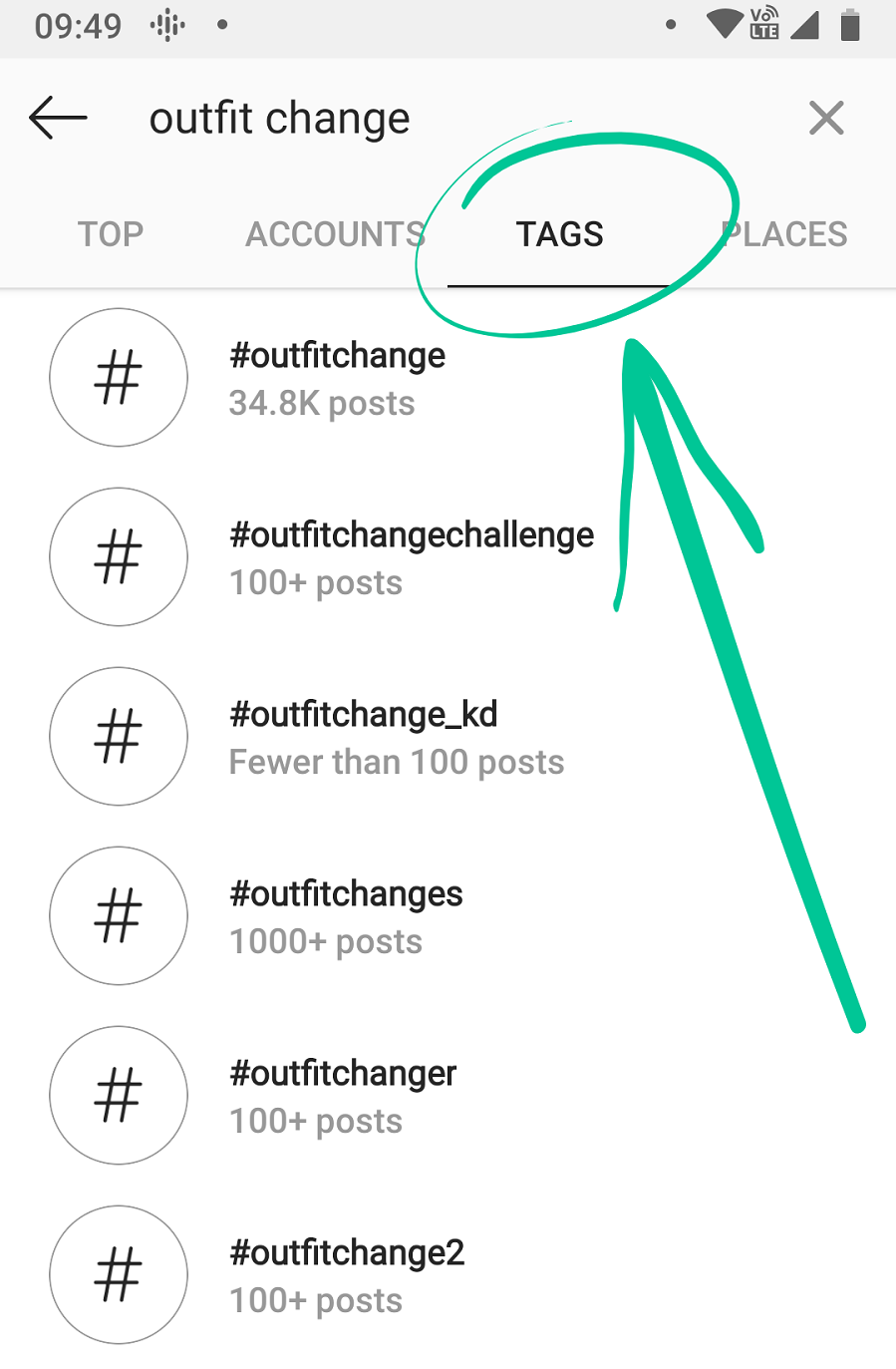 Sử dụng hashtag xây dựng kênh instagram 