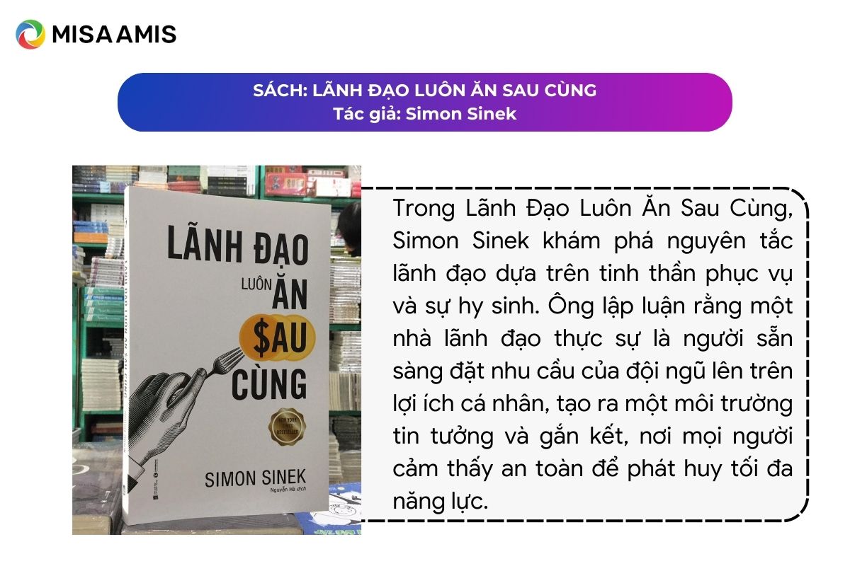 sách lãnh đạo luôn ăn sau cùng