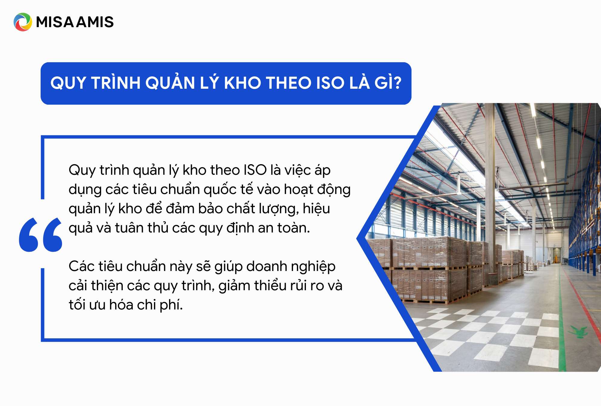 quy trình quản lý kho theo ISO là gì?