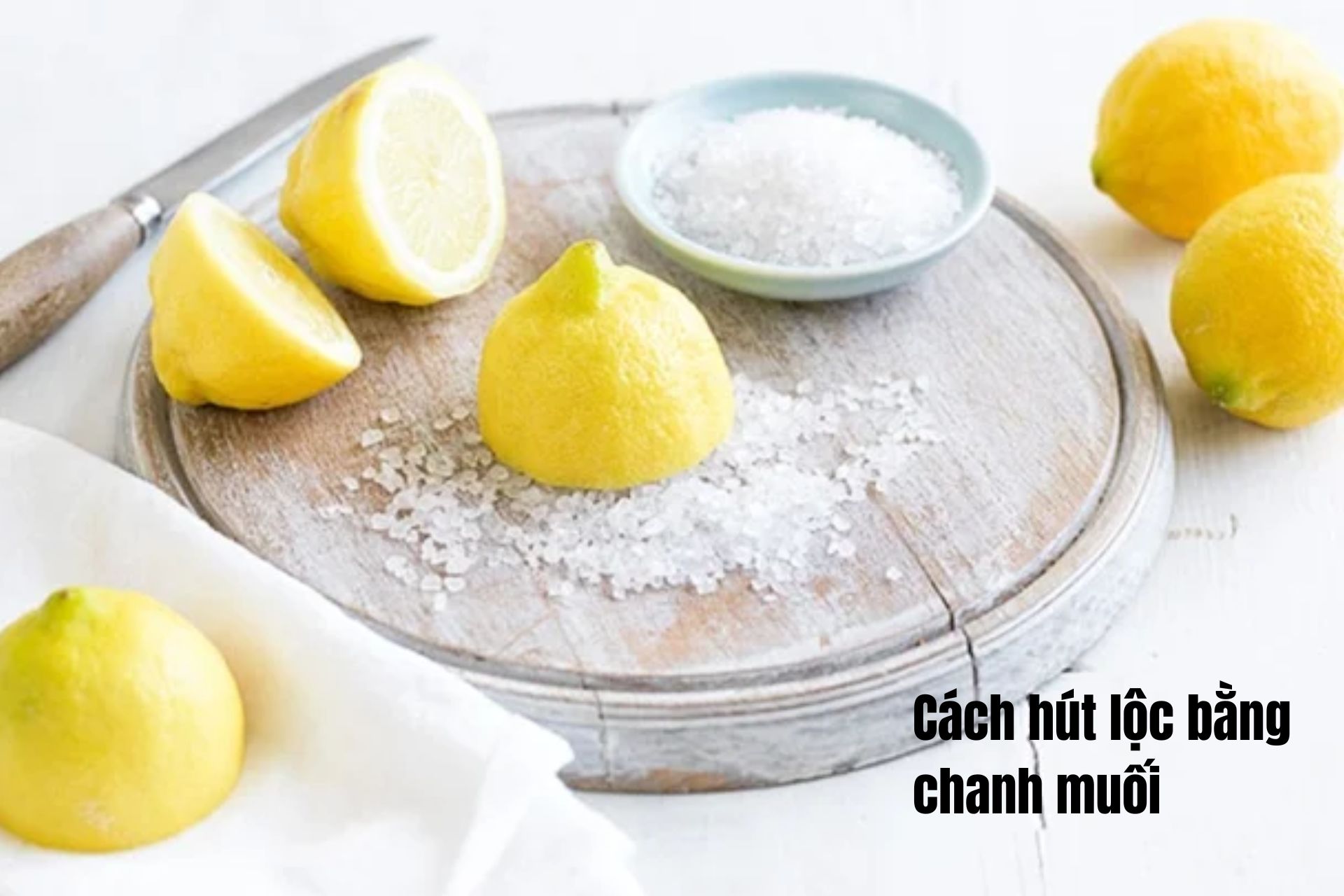 Cách thu hút tài lộc bằng chanh muối