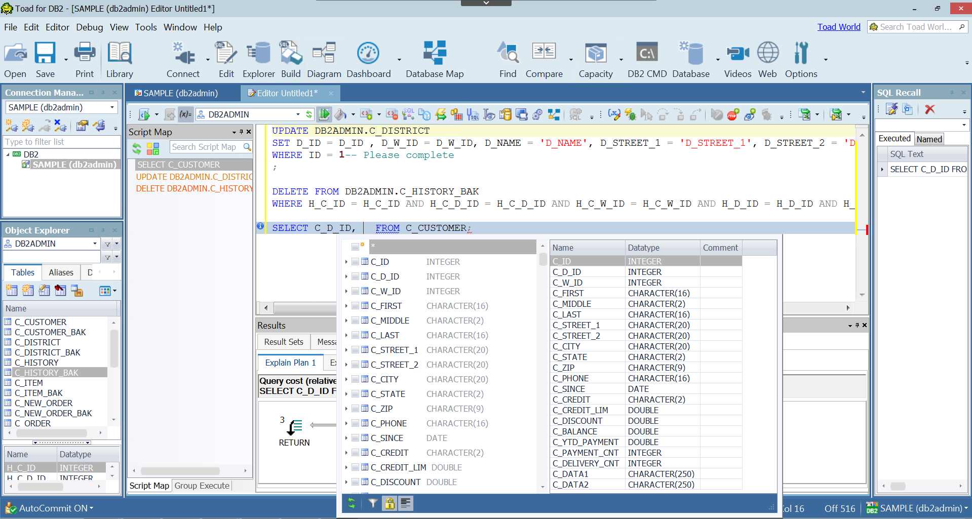 phần mềm cơ sở dữ liệu DB2 của IBM