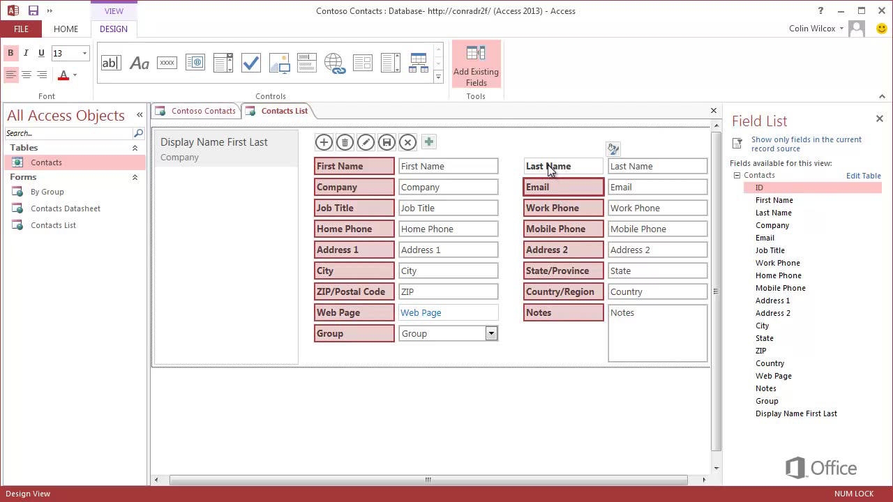 phần mềm quản lý cơ sở dữ liệu Microsoft Access