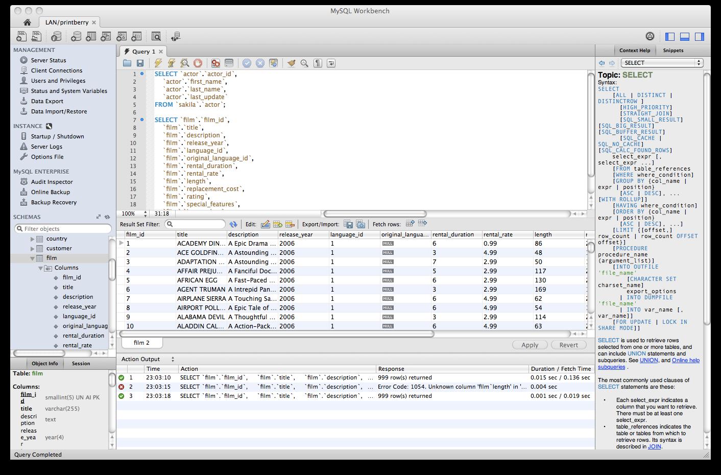 phần mềm quản lý dữ liệu MySQL