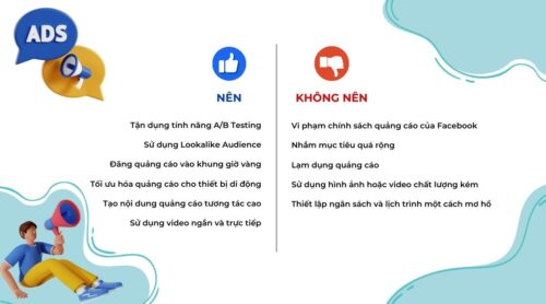 Những điều nên và không nên làm khi triển khai Facebook Ads